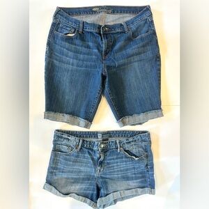 2 for 1 Denim Shorts